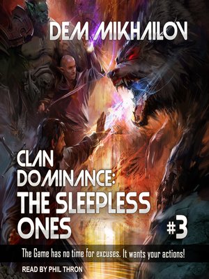 cover image of Clan Dominance, The Sleepless Ones #3